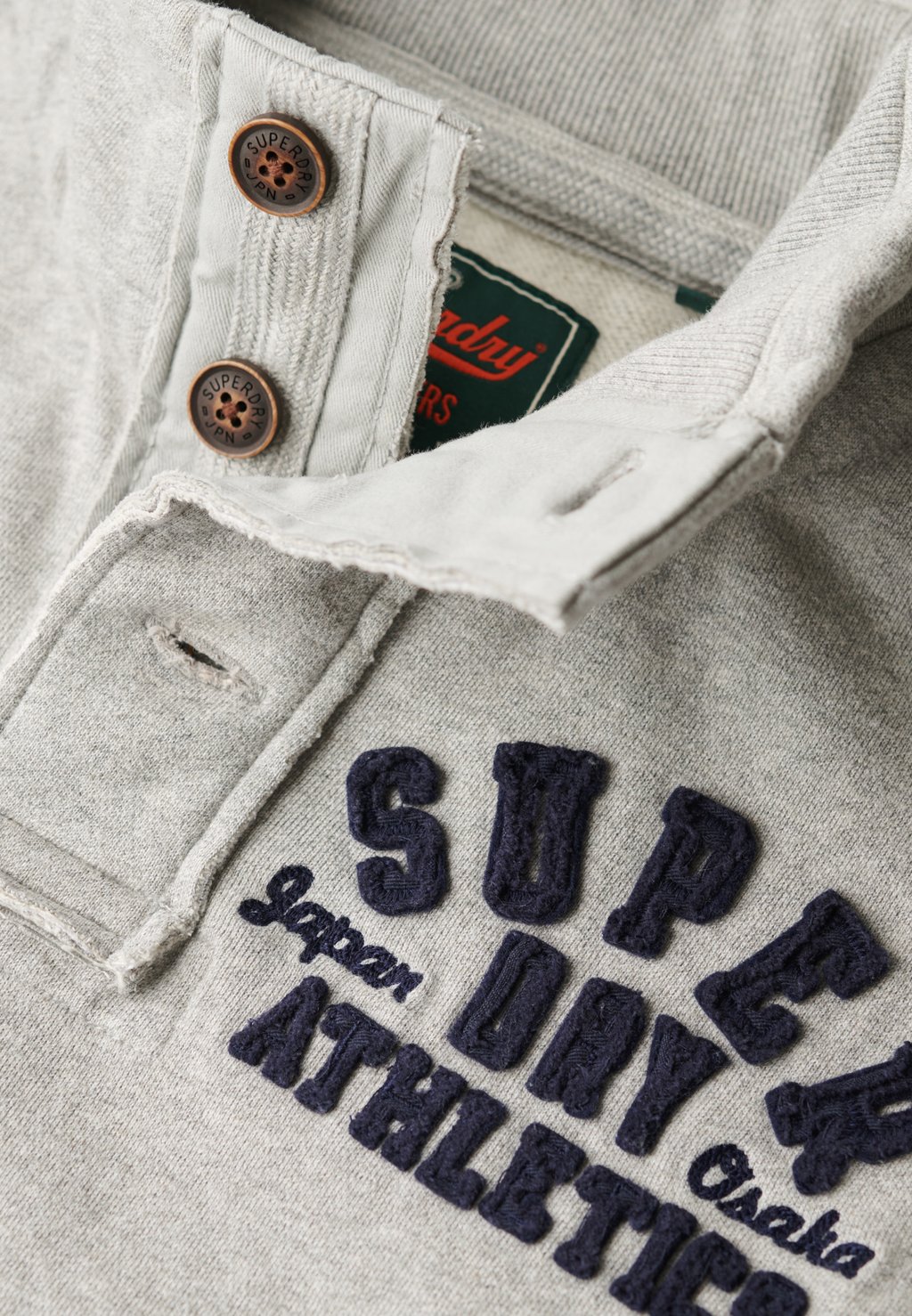 

Толстовка VINTAGE ATHLETIC Superdry, светло-серый