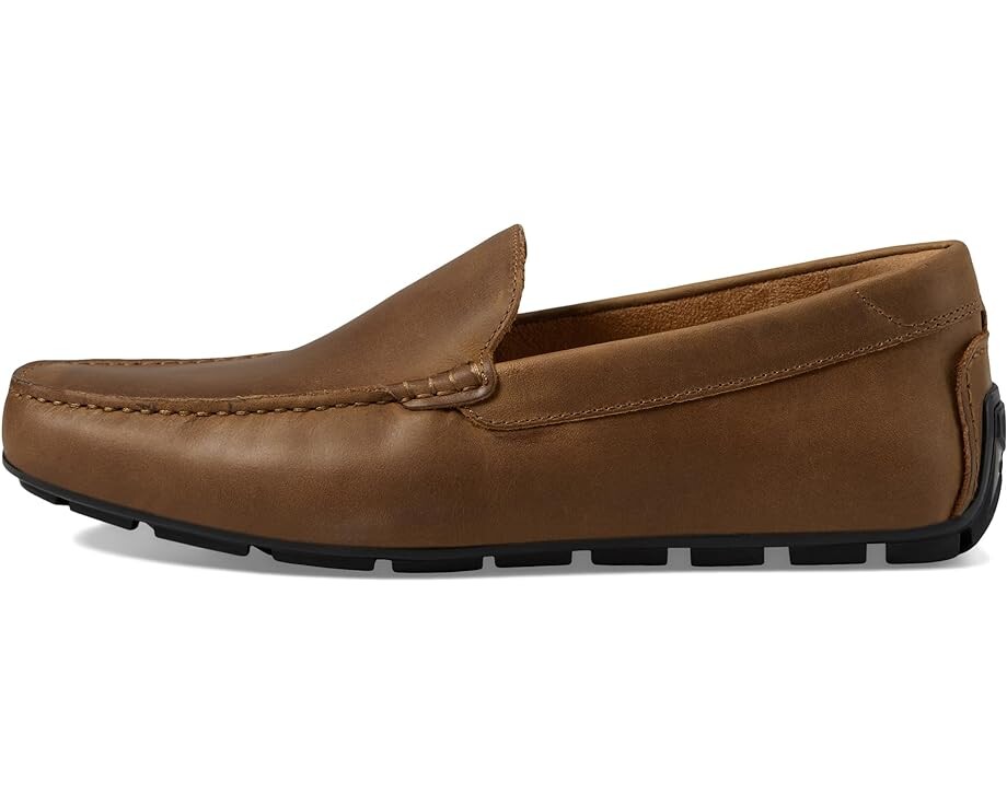 Лоферы Florsheim Motor Moc Toe Venetian Driver, цвет Brown Crazy Horse — фото 4