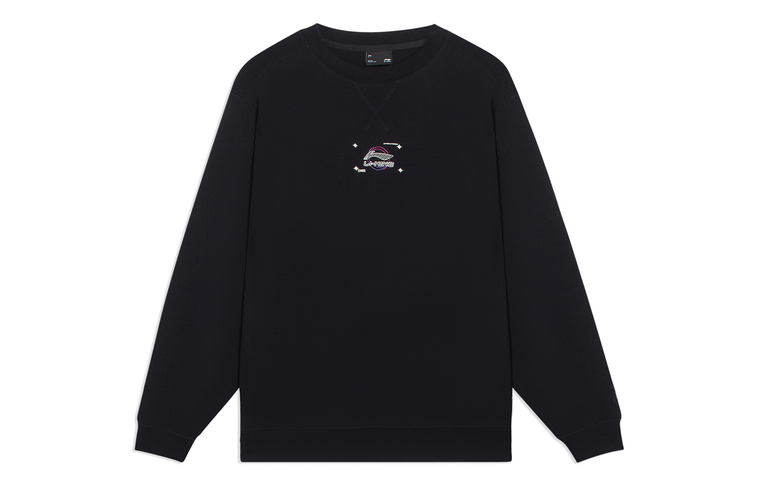 

Толстовка Sports Life Collection унисекс, черная Lining, черный