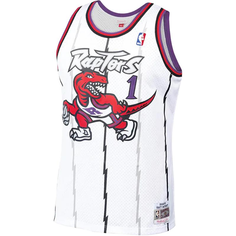 

Баскетбольная майка унисекс белая Mitchell Ness