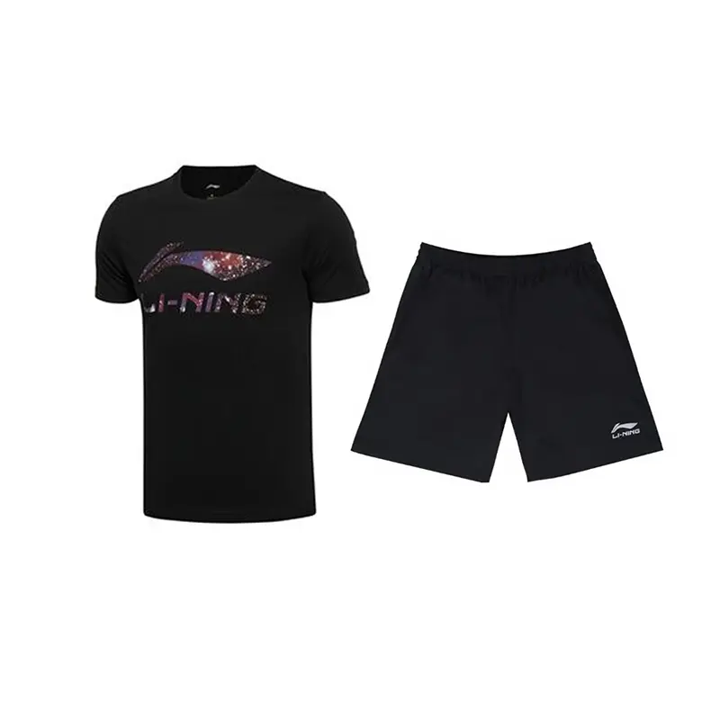 

LINING Повседневная спортивная одежда Unisex Black+Black