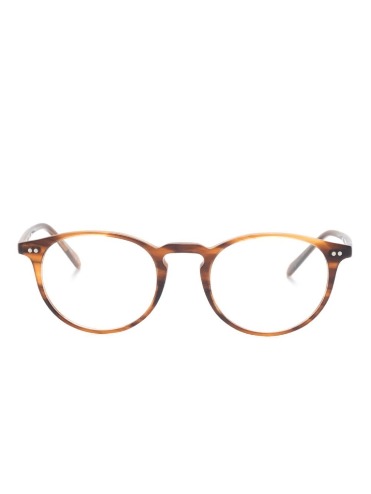 

Oliver Peoples очки Riley-R, коричневый