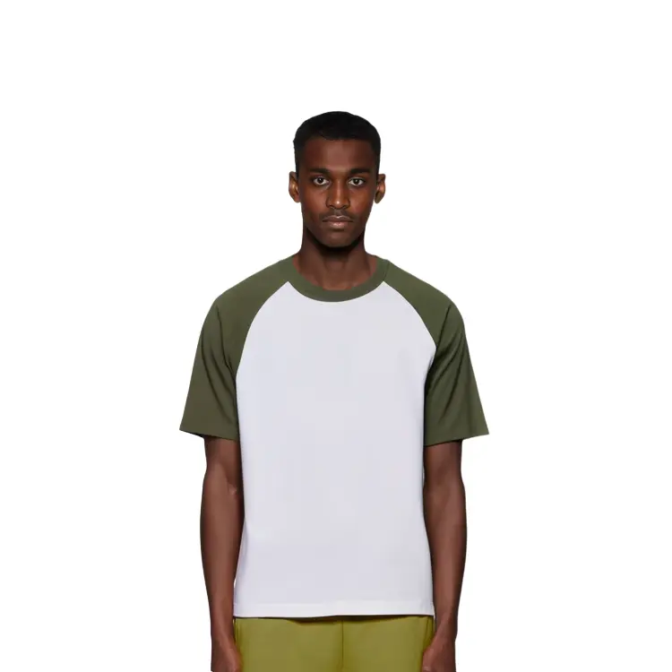 Футболка мужская Uniqlo оливковая — фото 4