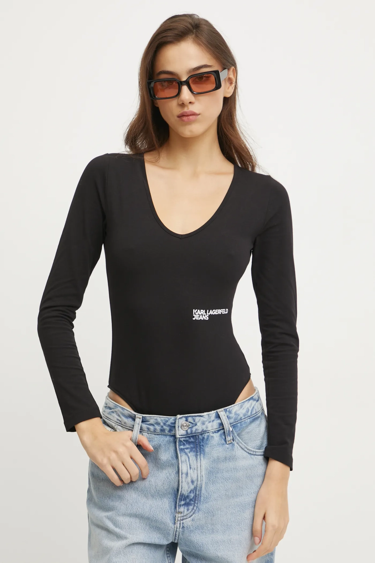 

Боди Karl Lagerfeld Jeans, черный