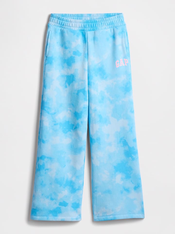 

Спортивные брюки GAP, светло-голубой/белый