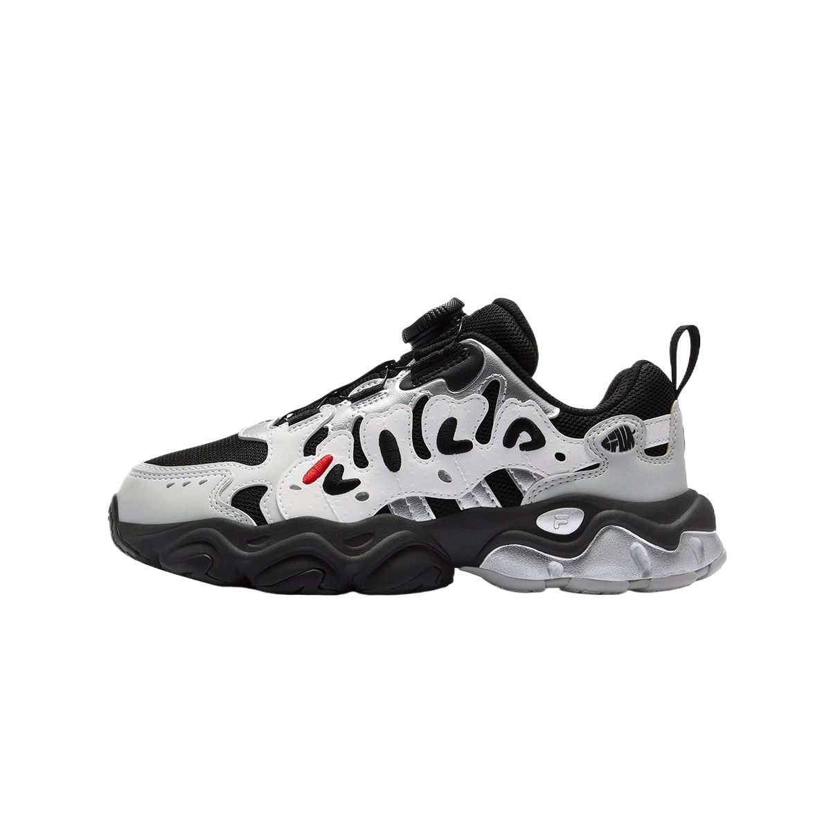 

FILA KIDS Низкие детские беговые кроссовки black/yellow dull gray для подростков