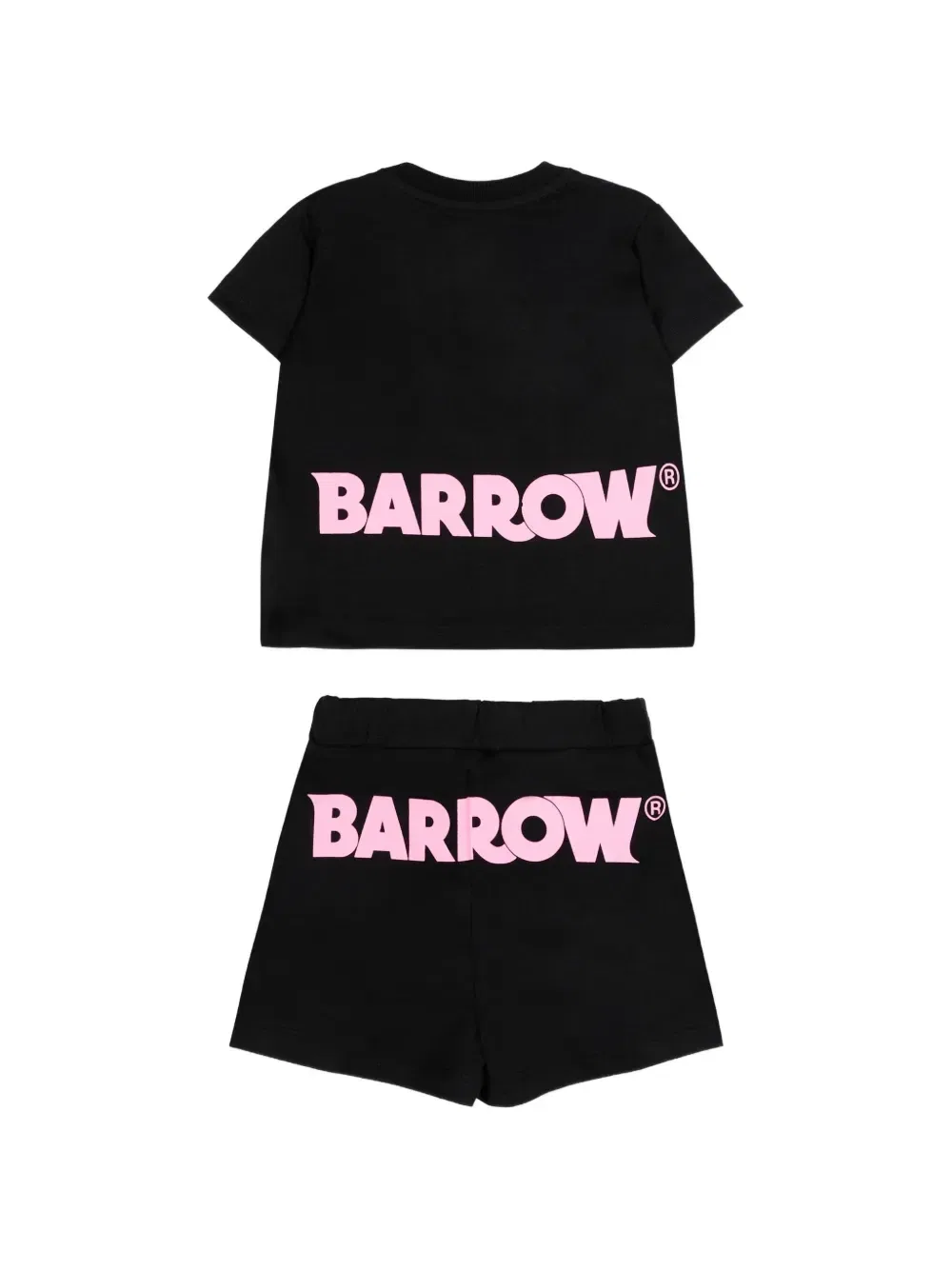 Комплект из футболки и шорт с логотипом Barrow Kids, черный — фото 2