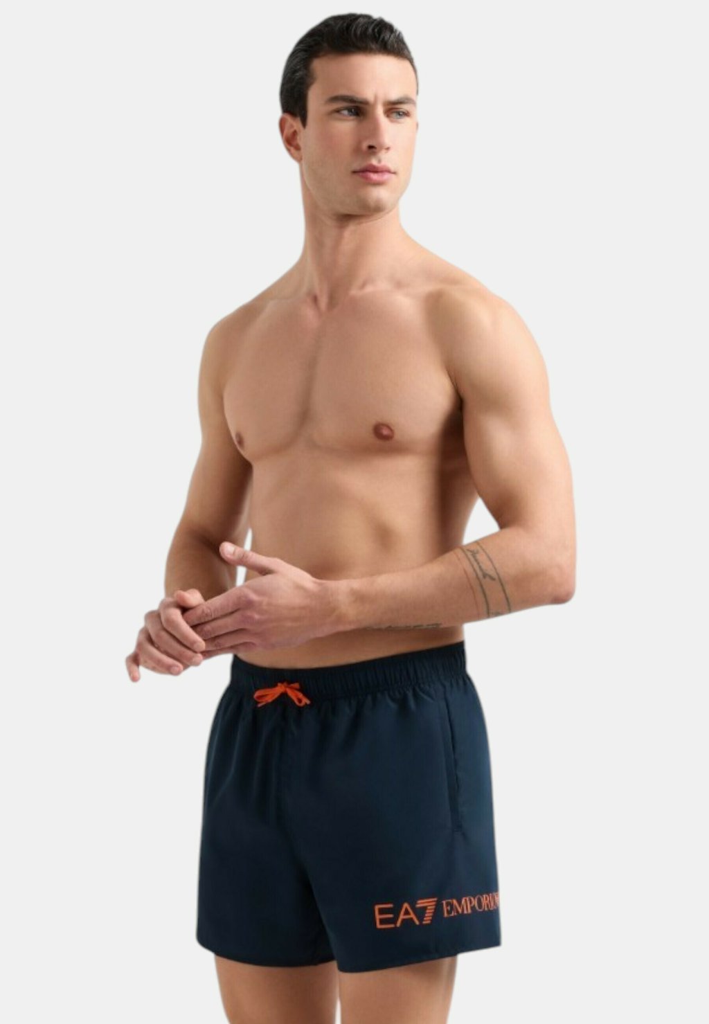 

Пляжные шорты EA7 Emporio Armani, темно-синий