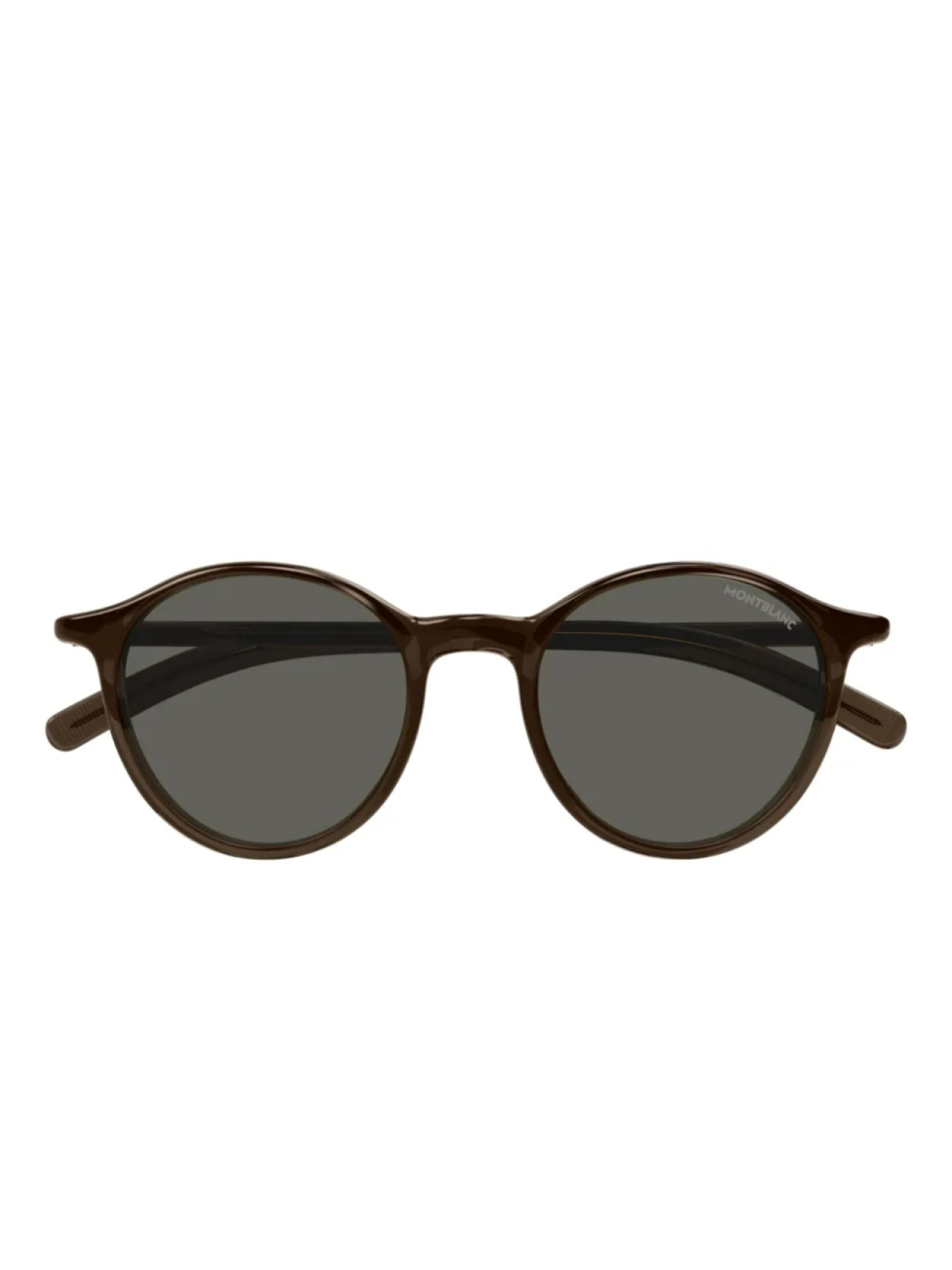 

Солнцезащитные очки MONT BLANC EYEWEAR в круглой оправе, коричневый