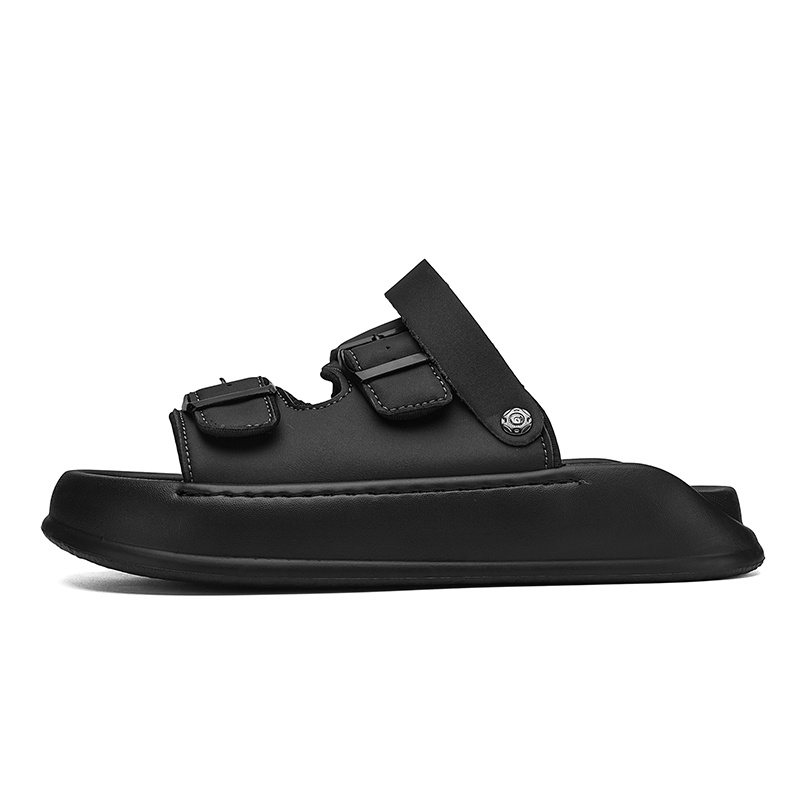 

Grumpy ram Пляжные сандалии мужские черные, цвет Black