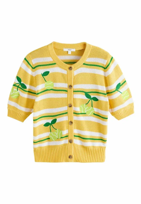 Кардиган Next, yellow stripe, желтая полоска