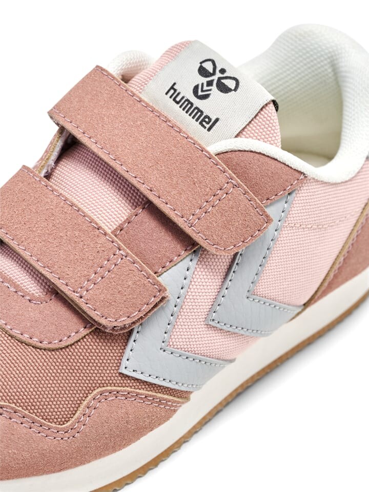 Низкие кроссовки Hummel Klettverschluss Low Reflex Double Kinder, цвет nutmeg — фото 3