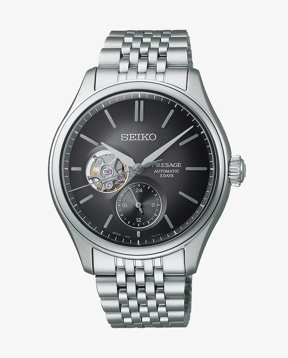 

Presage SPB471J1 Автоматические мужские часы из стали с серебряным ремешком Seiko, серебряный