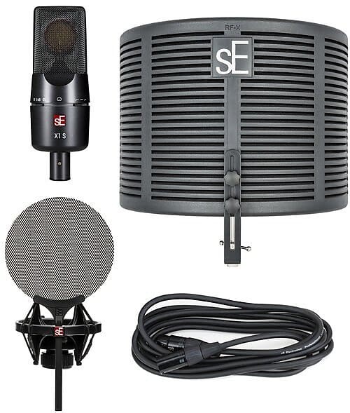 

Микрофон sE Electronics X1S Studio Bundle with Shockmount, RF-X Reflexion Filter, Pop Filter, Cable