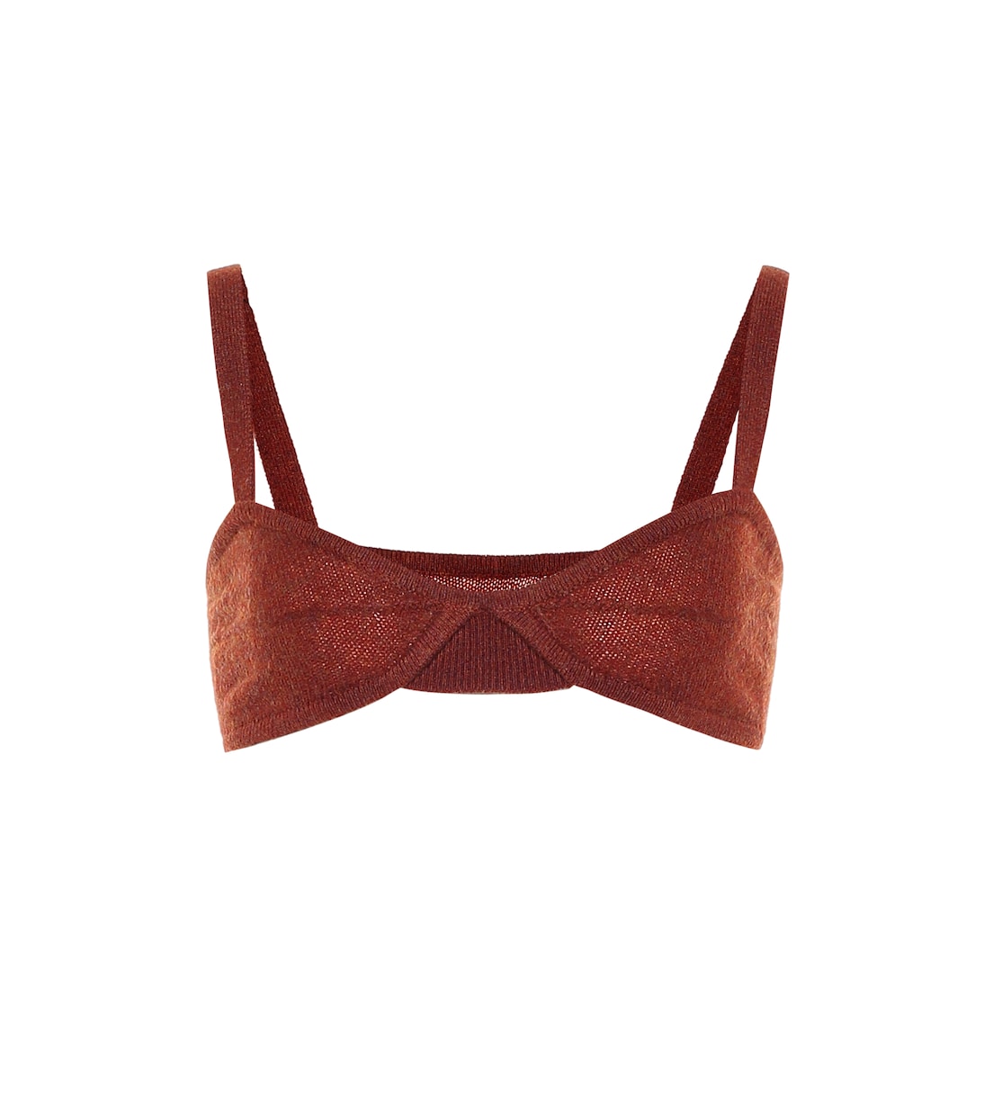 

Кашемировый бюстгальтер Eda Khaite, Mahogany
