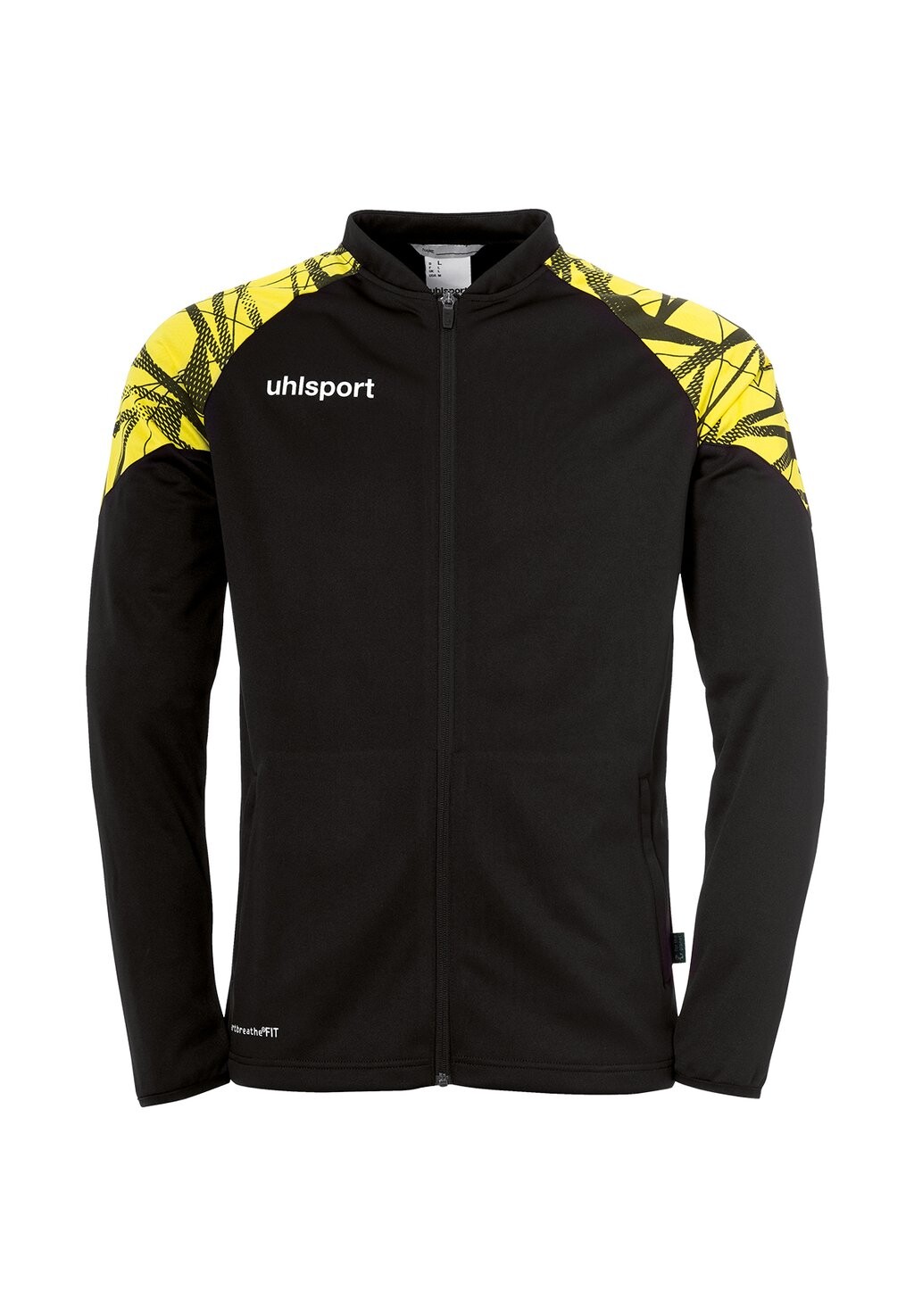 

Тренировочная куртка GOAL uhlsport, цвет schwarz limonengelb