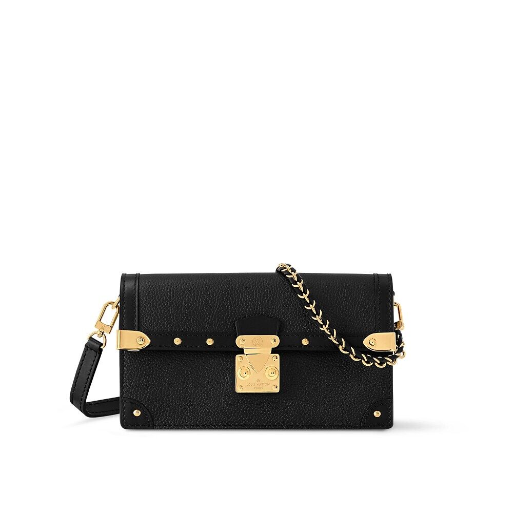 

Кошелек-цепочка для багажника Louis Vuitton, черный