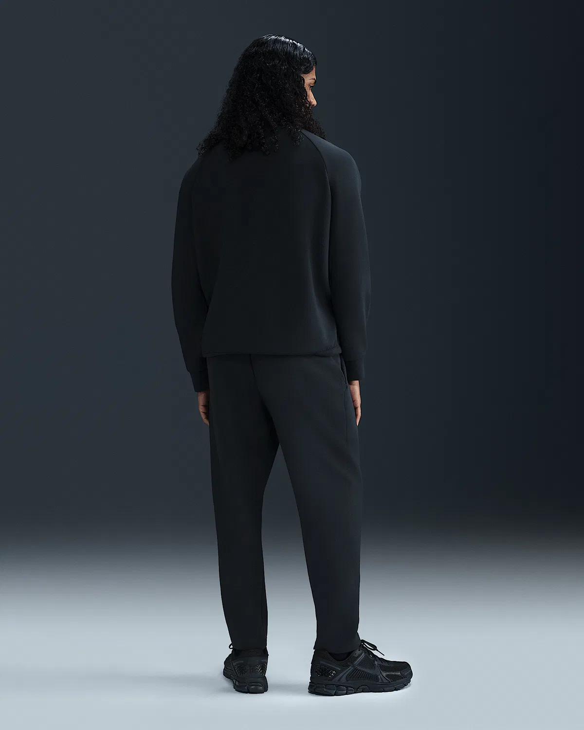 Мужские штаны Dri-FIT Nike 24.7 ImpossiblySoft, Black/Dark Smoke Grey — фото 4