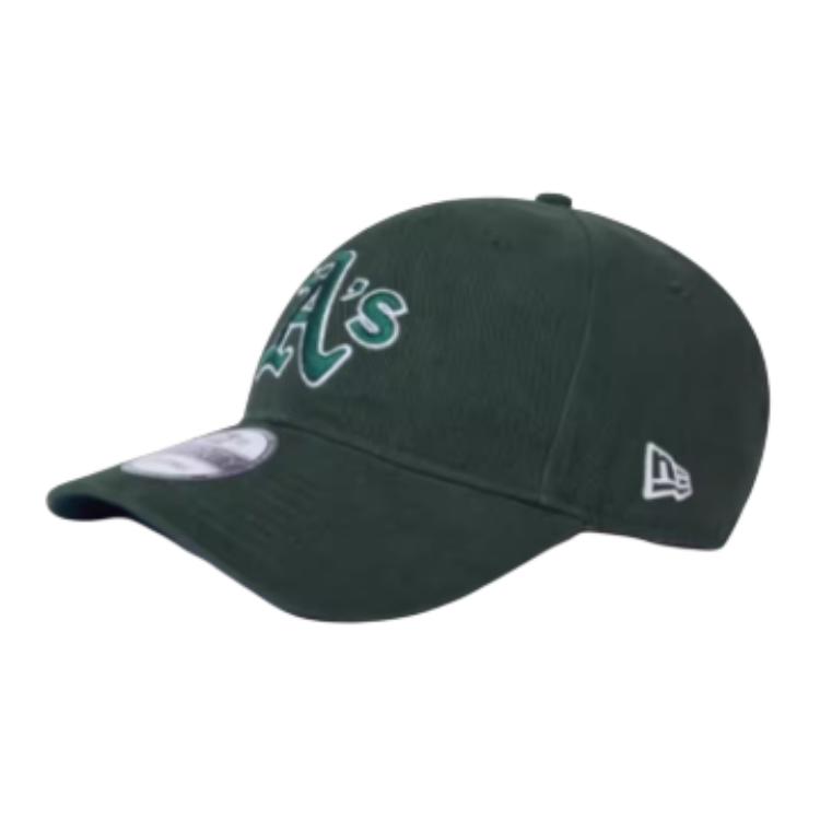 

New Era Хлопковая бейсболка унисекс тёмно-зелёная, Dark Green