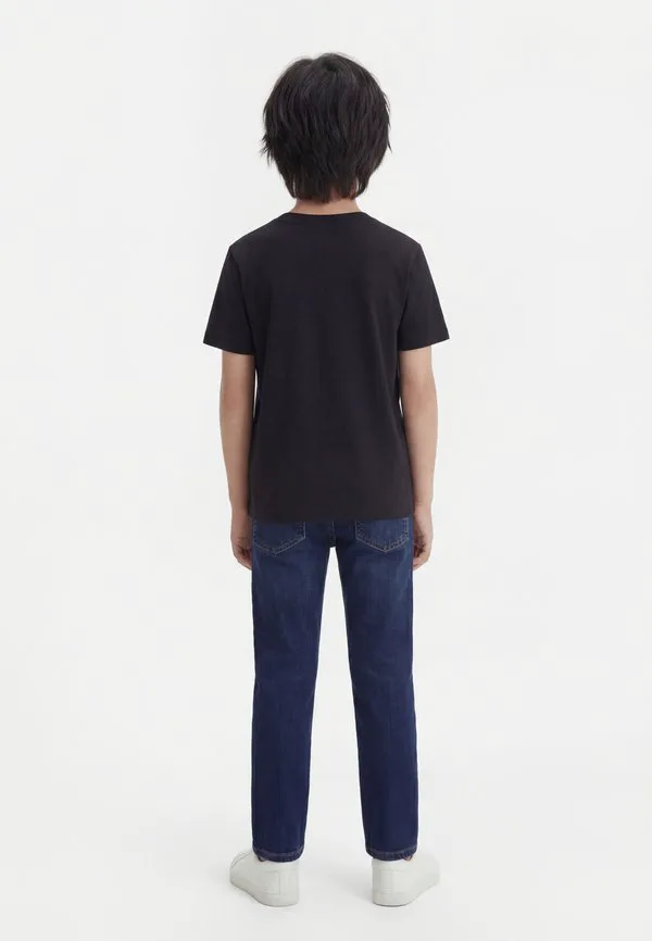 Перфорированная футболка унисекс с принтом Calvin Klein Jeans, Black — фото 2