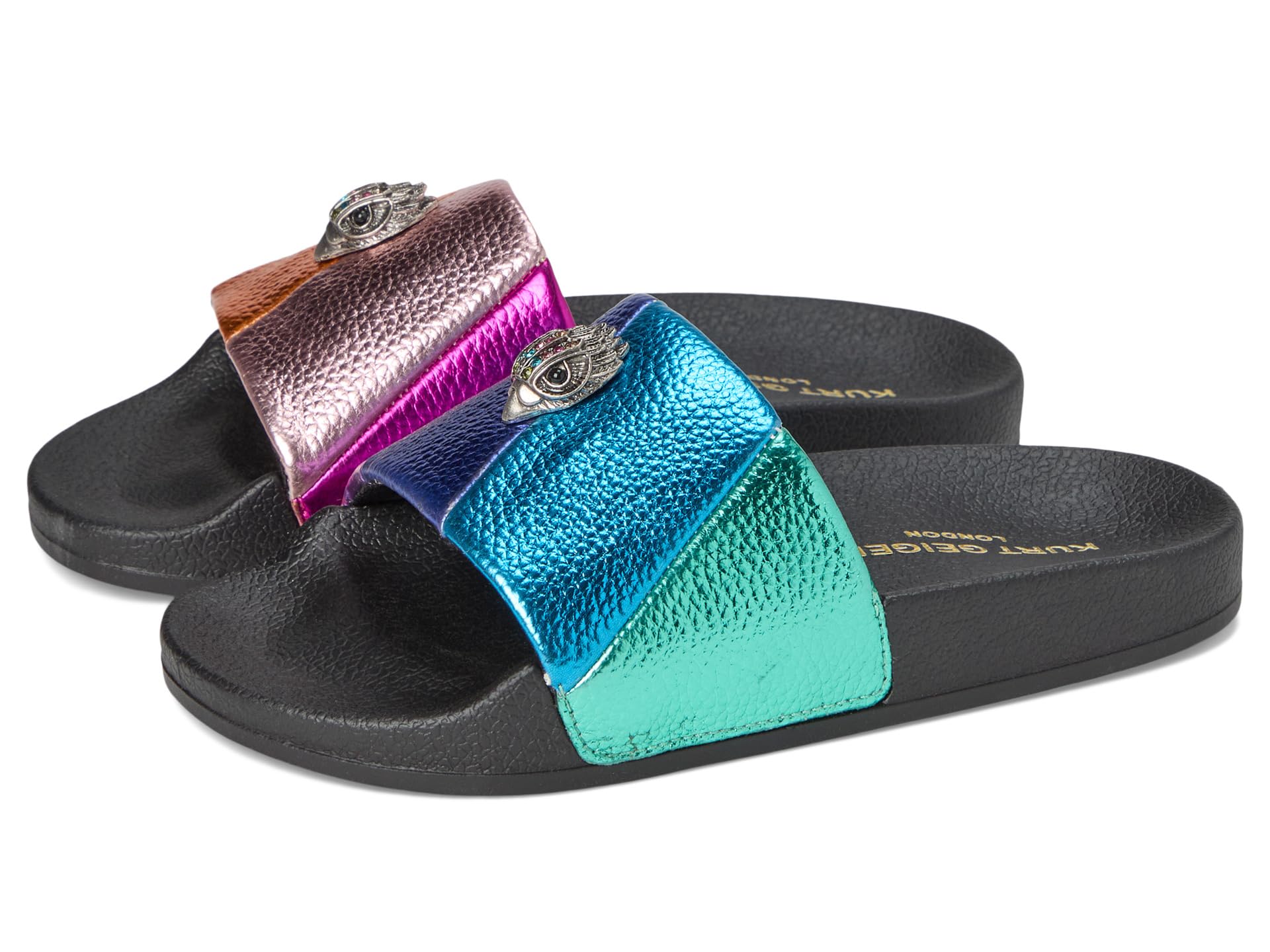 

Сандалии Kurt Geiger London Kids Mini Meena Eagle, черный мульти