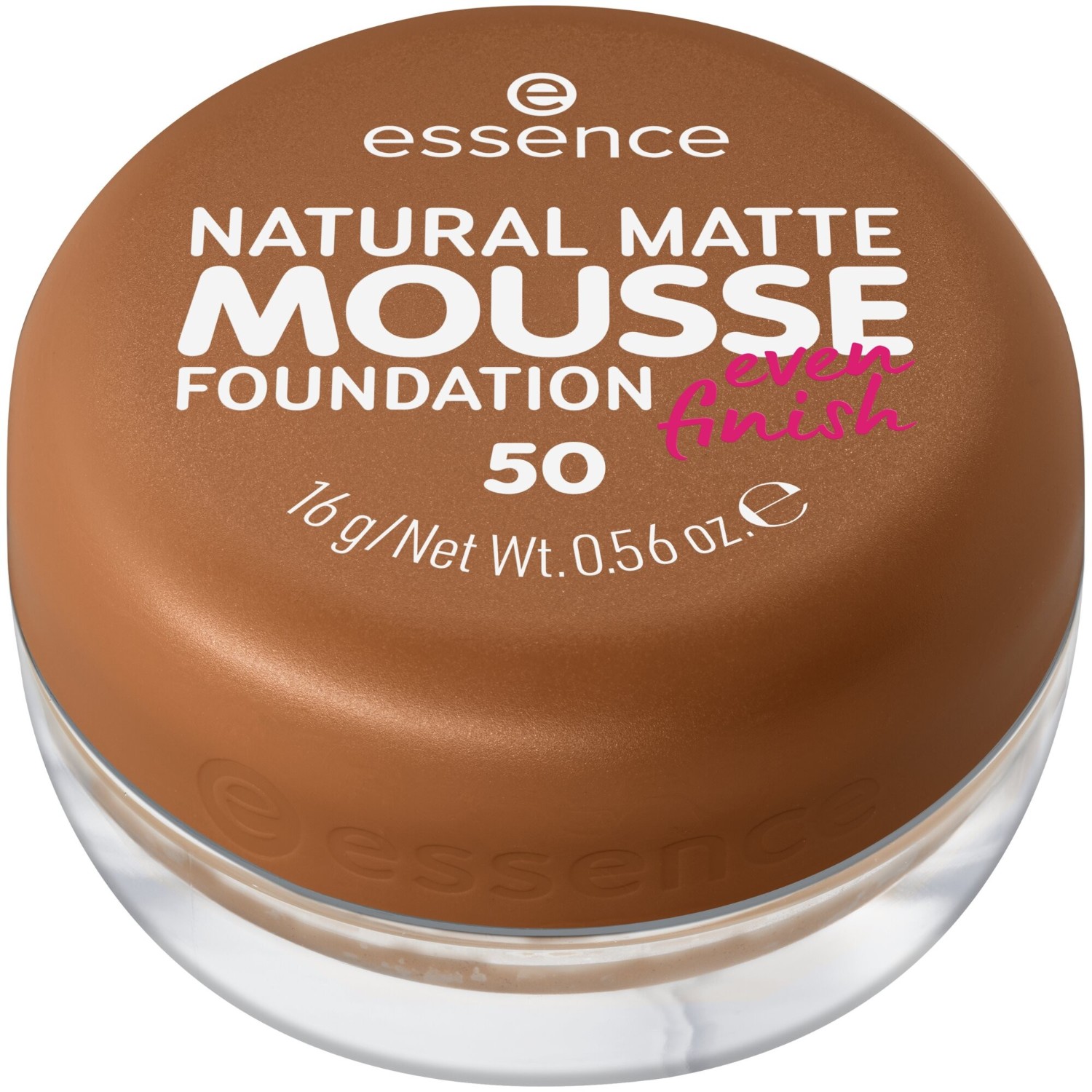 

Тональный крем для лица natural matte mousse Essence, 50, вес 16 гр.