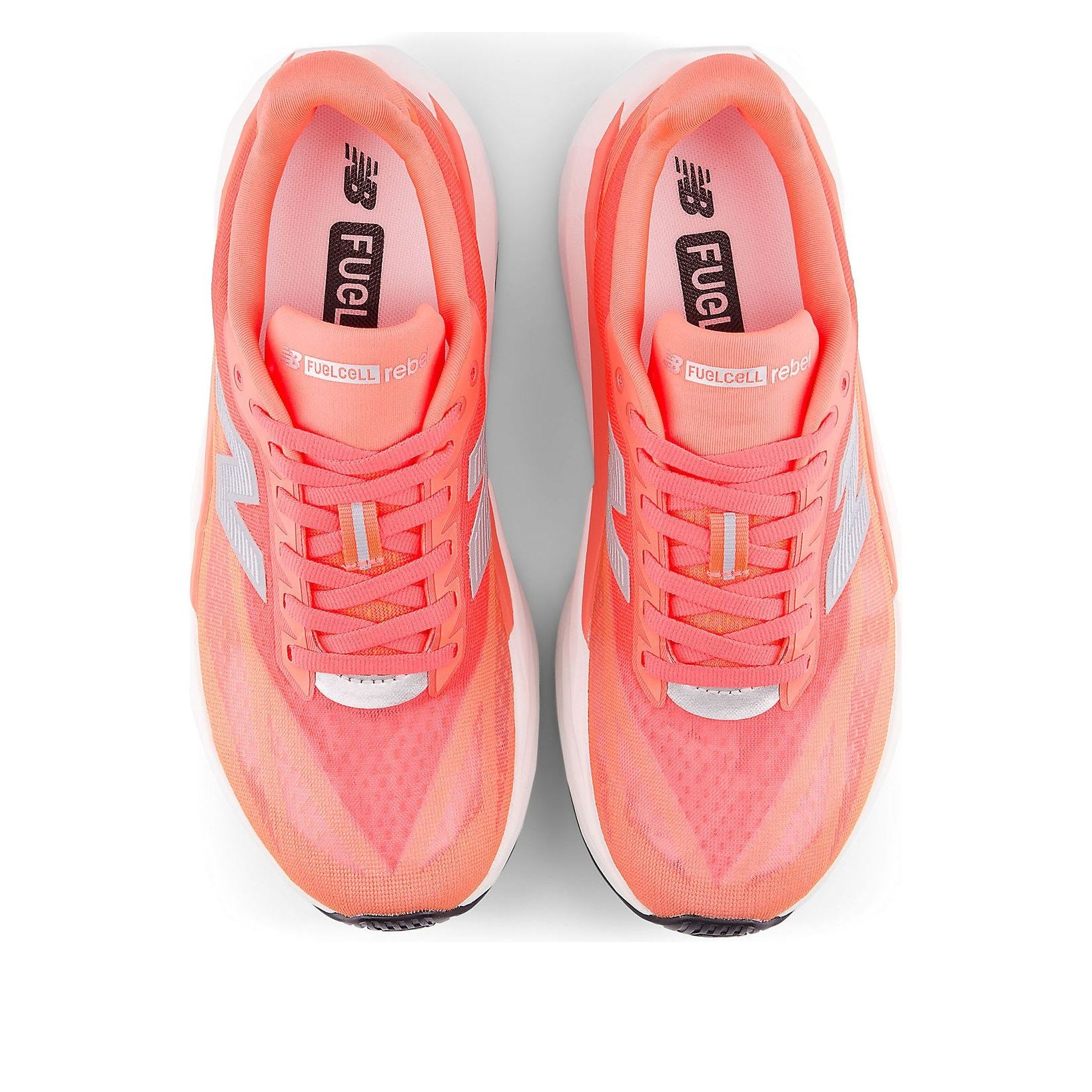 Кроссовки (WMNS) New Balance FuelCell Rebel v5 'Urgent Red White Silver' — фото 3