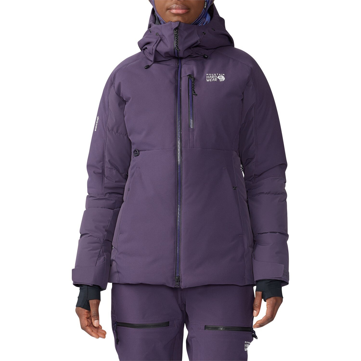 

Куртка Mountain Hardwear Powder Maven Down, цвет Blurple