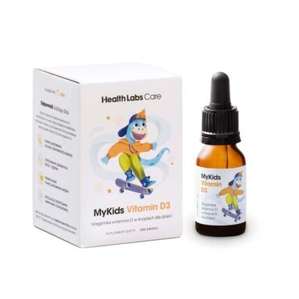 

HEALTHLABS Care My Kids Витамин D3 Веганские капли витамина D New1