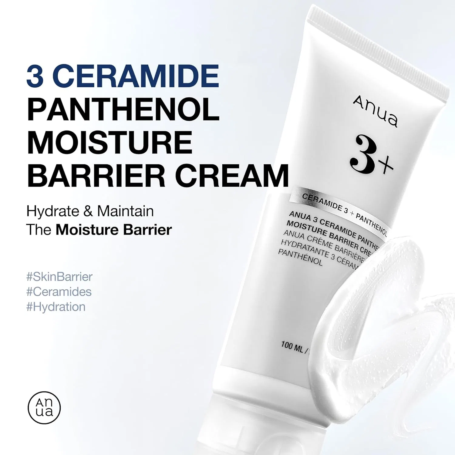 Крем для лица Anua — Увлажняющий 3 Ceramide Panthenol для лица — фото 2