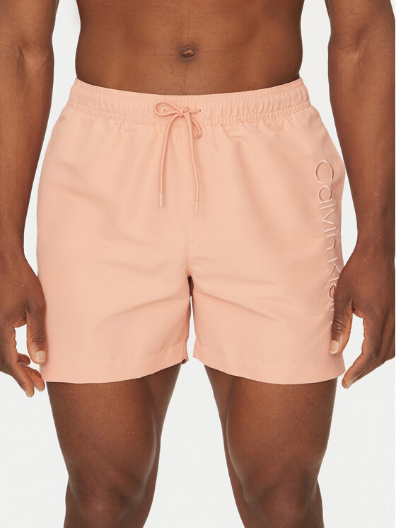 

Шорты для плавания стандартный крой KM0KM01166 Calvin Klein Swimwear, красный