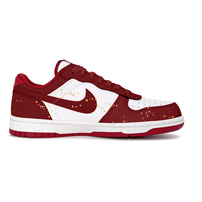 Nike Big Galloping Horse Red Mist, Shopping Bag CNY Horse Year New Year Edition, Mist Forest Low top Skateboard Shoes — фото 4