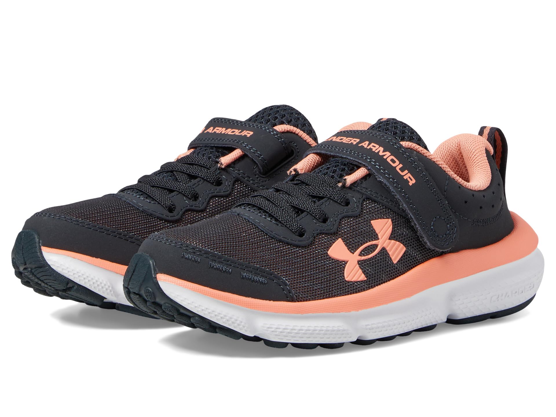 

Кроссовки Under Armour Kids Assert 10 Alternate Closure, Anthracite/White/Flare Orange