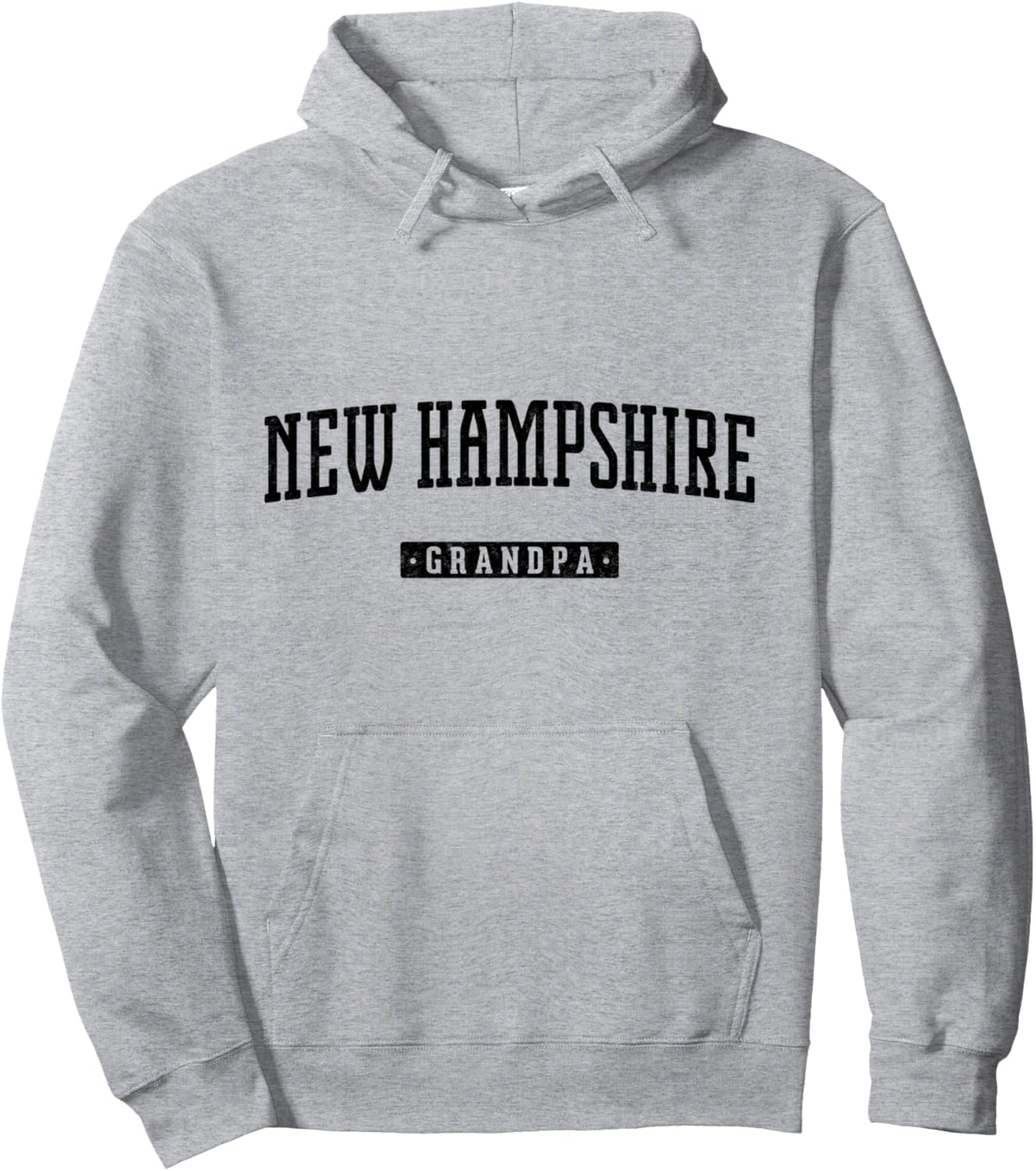 

Винтажная толстовка Дедушка из Нью-Гэмпшира Grandpa From New Hampshire, серый