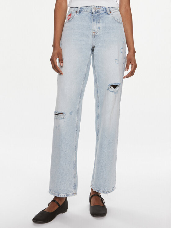 

Джинсы прямого кроя Tommy Jeans, синий
