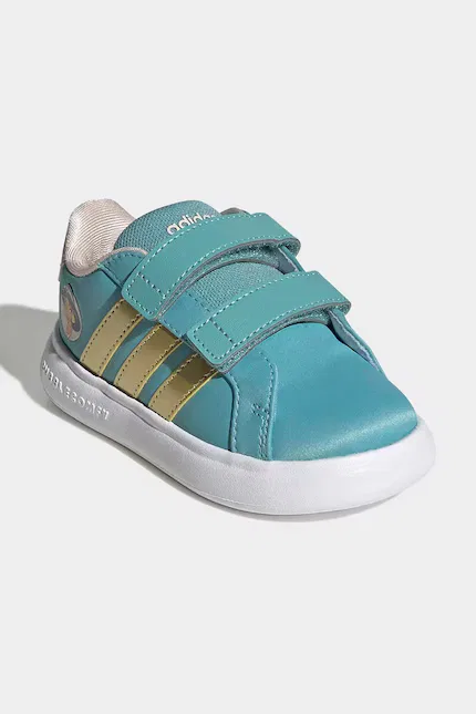 Кроссовки детские Disney Grand Court Jasmine Adidas, синий — фото 2