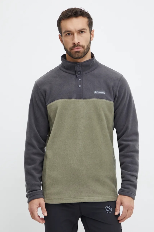 

Спортивная толстовка Steens Mountain Half Snap Columbia, зеленый