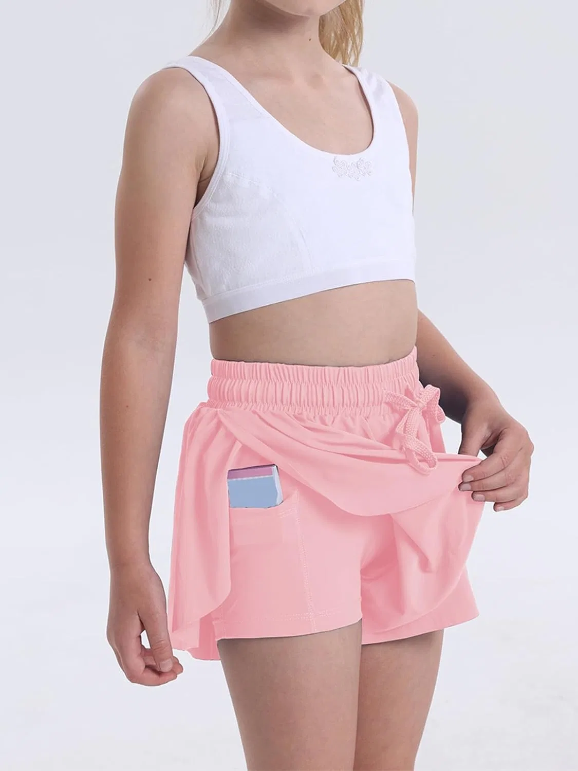 Шорты для девочек Heyielda, Butterfly Shorts, Pink — фото 2