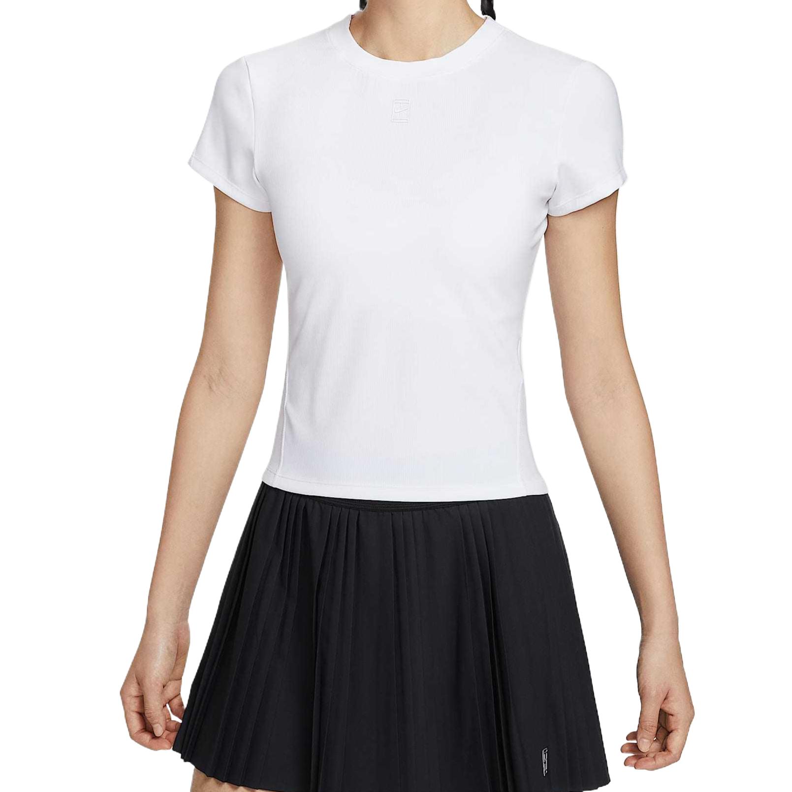 Nike Футболка Court Advantage женская white — фото 3