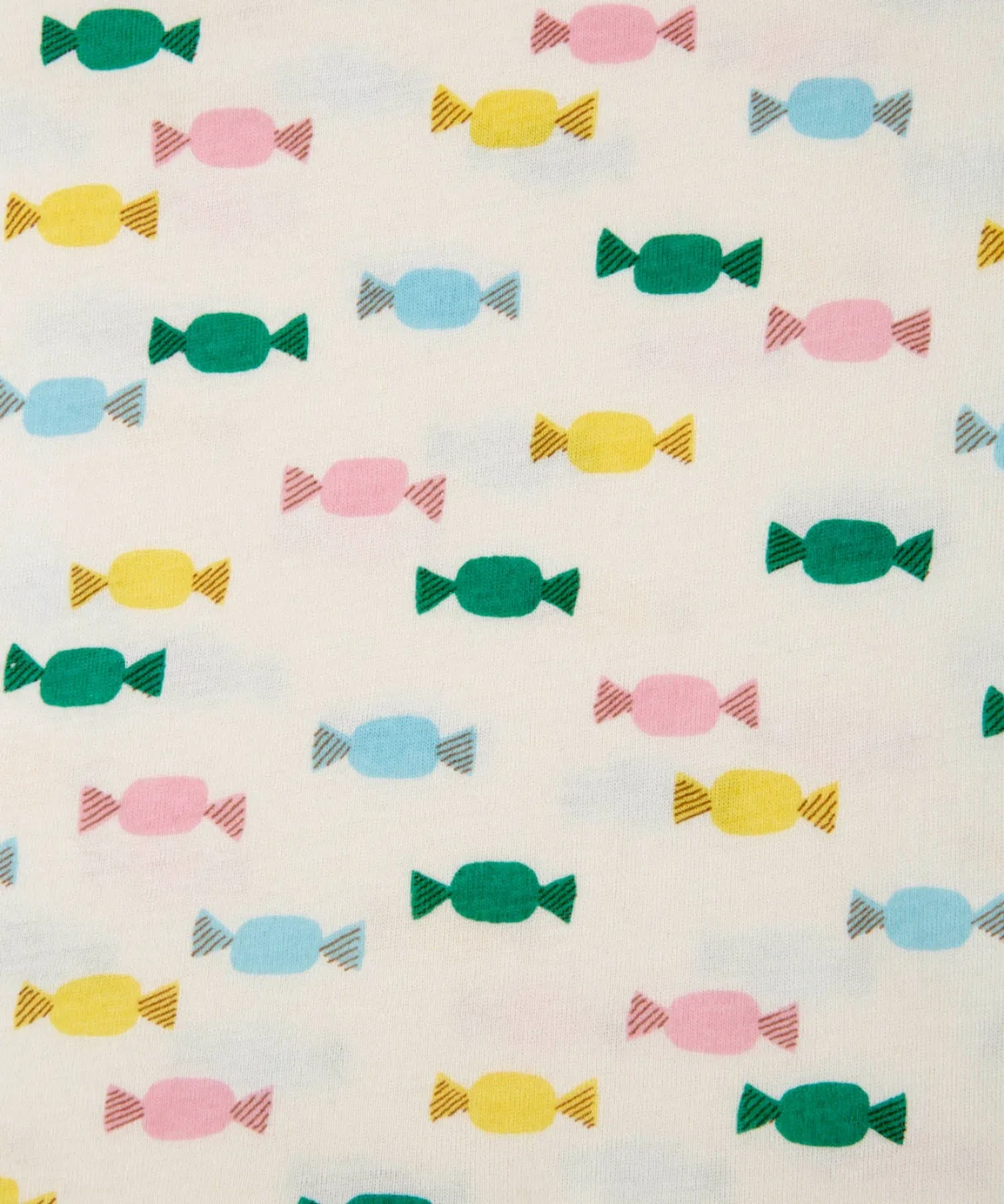 Ромпер с длинным рукавом Candy Candy из хлопка, розовый — фото 2