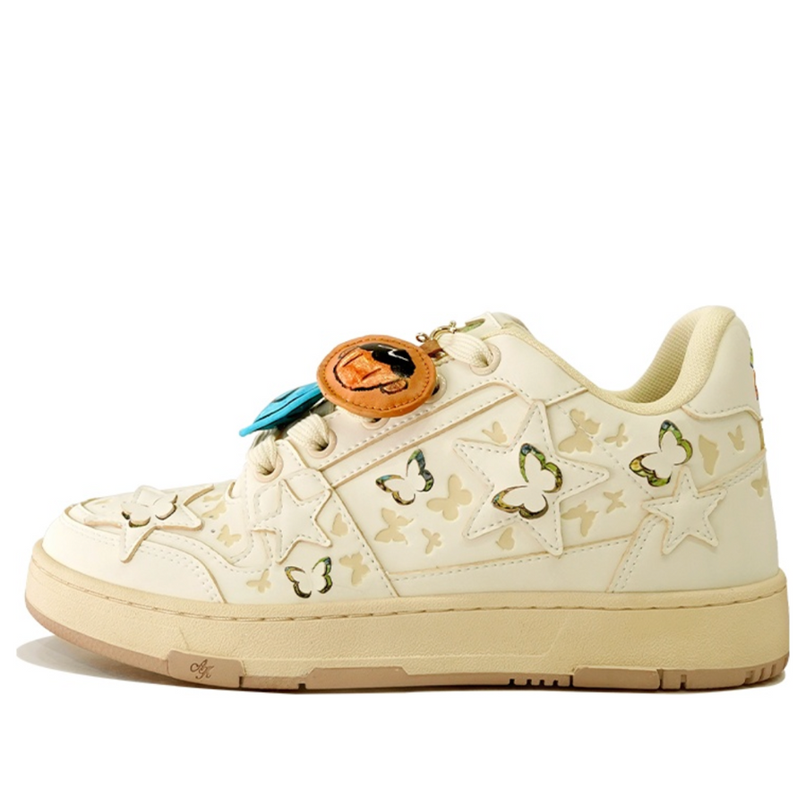 

Кроссовки KAALIXTO x NEWMASUS Skateboarding Low 'Beige', бежевый