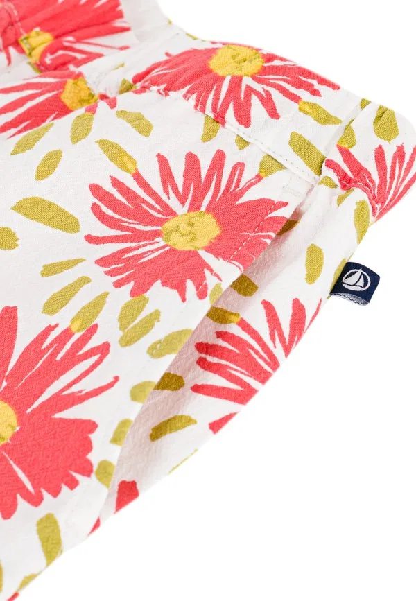 Брюки с цветочным принтом Petit Bateau, Marshmallow Multico — фото 3