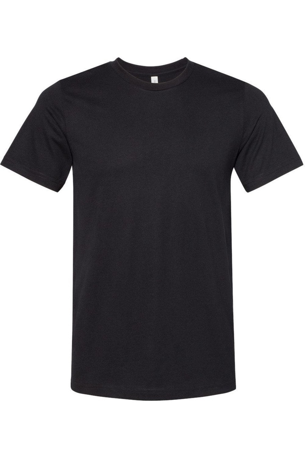 

Футболка из замши BELLA + CANVAS, цвет solid black blend