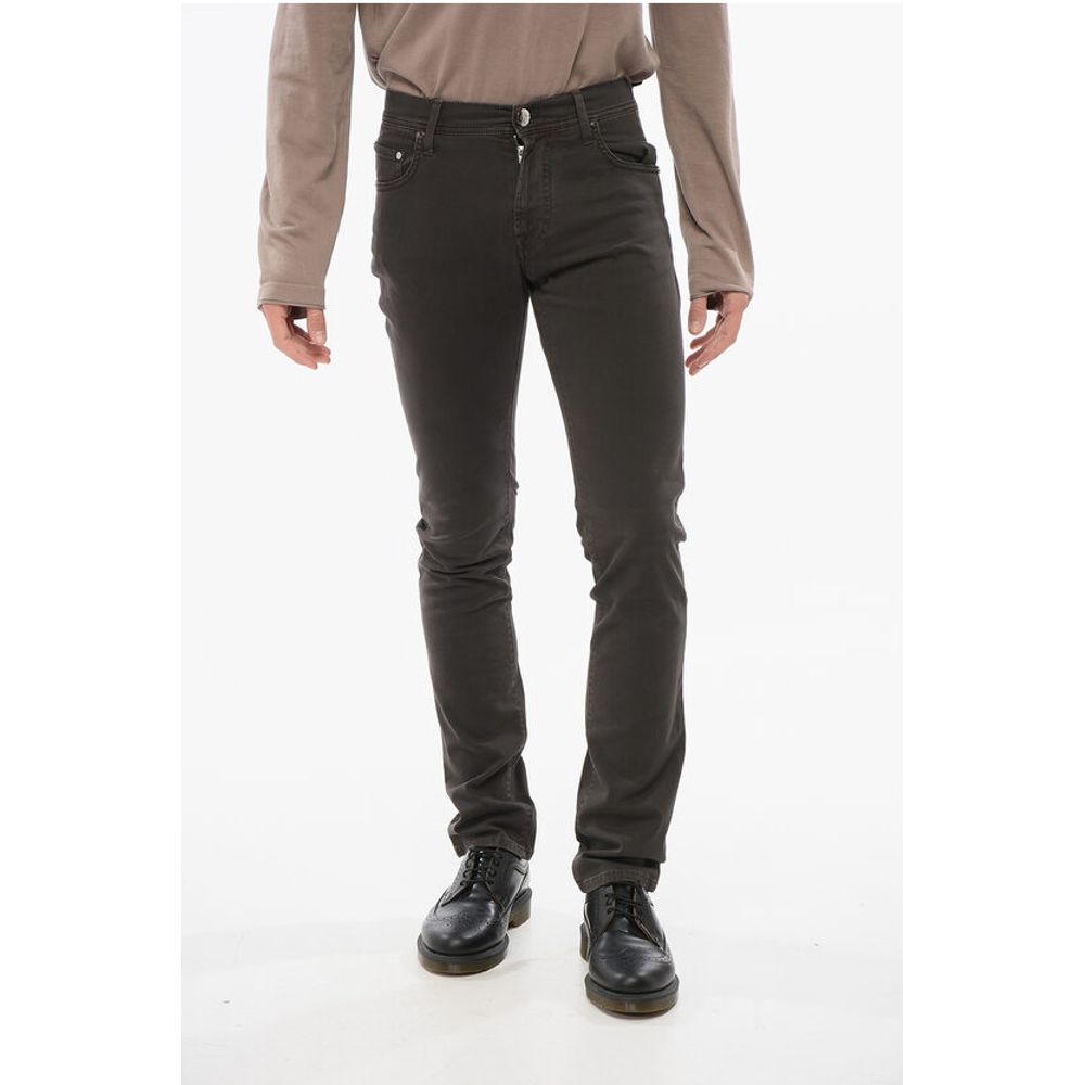 

Коричневые хлопковые брюки Corneliani, Brown