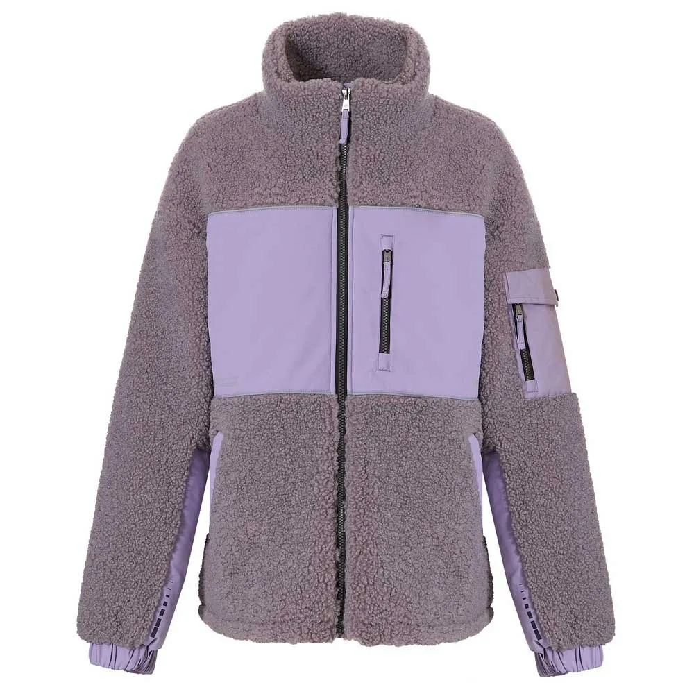 

Флис Rehall Retro-R full zip, фиолетовый