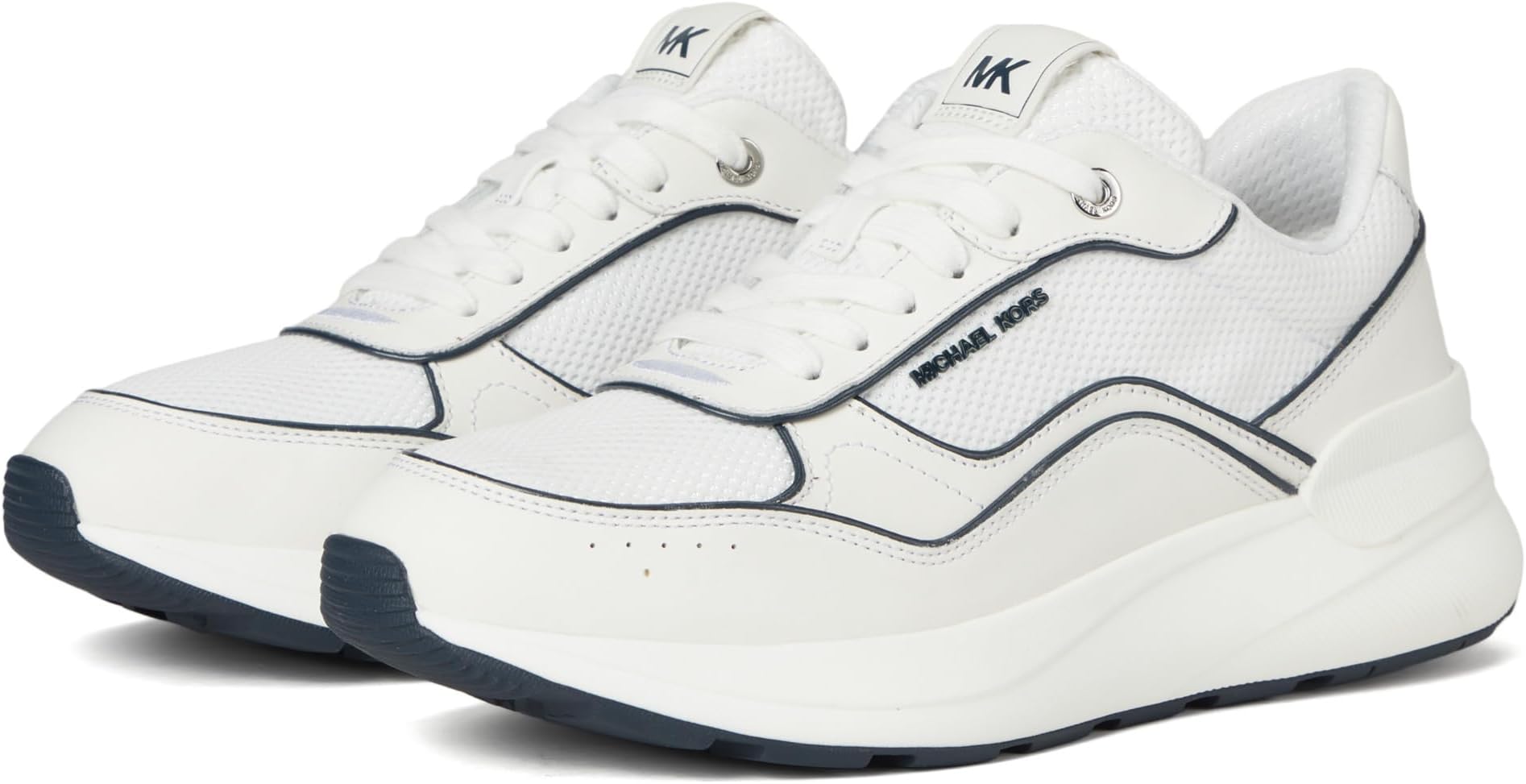 

Кроссовки Michael Kors Trevor Trainer, Optic White/Navy