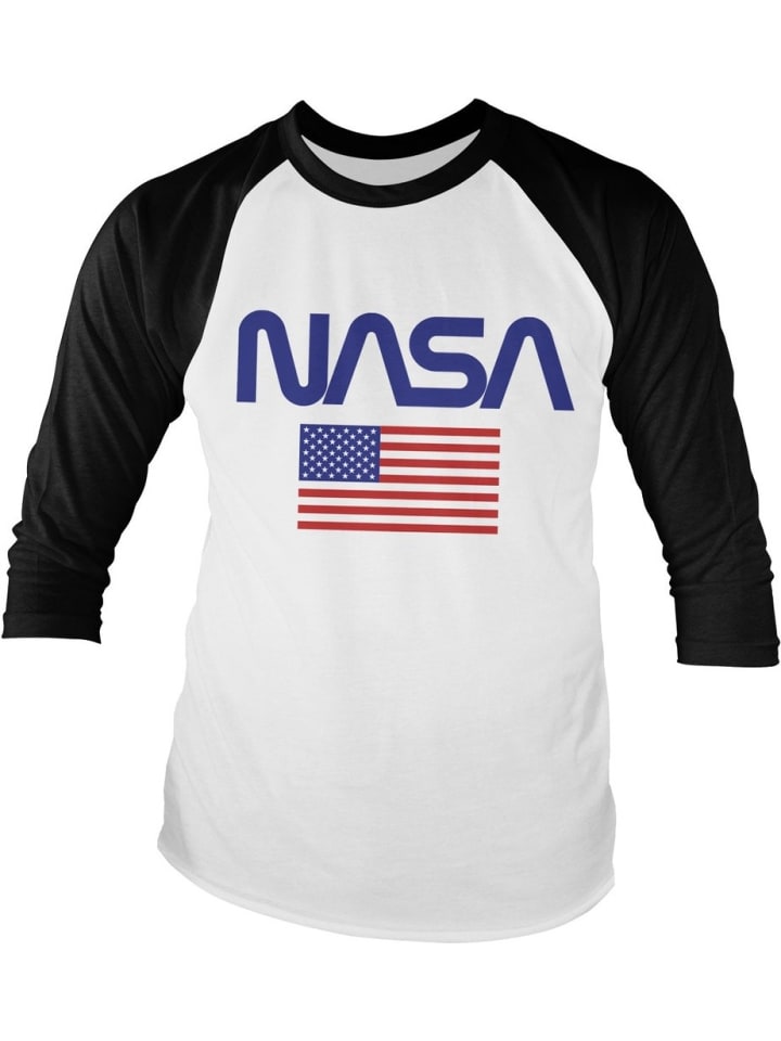 

Лонгслив Nasa, белый