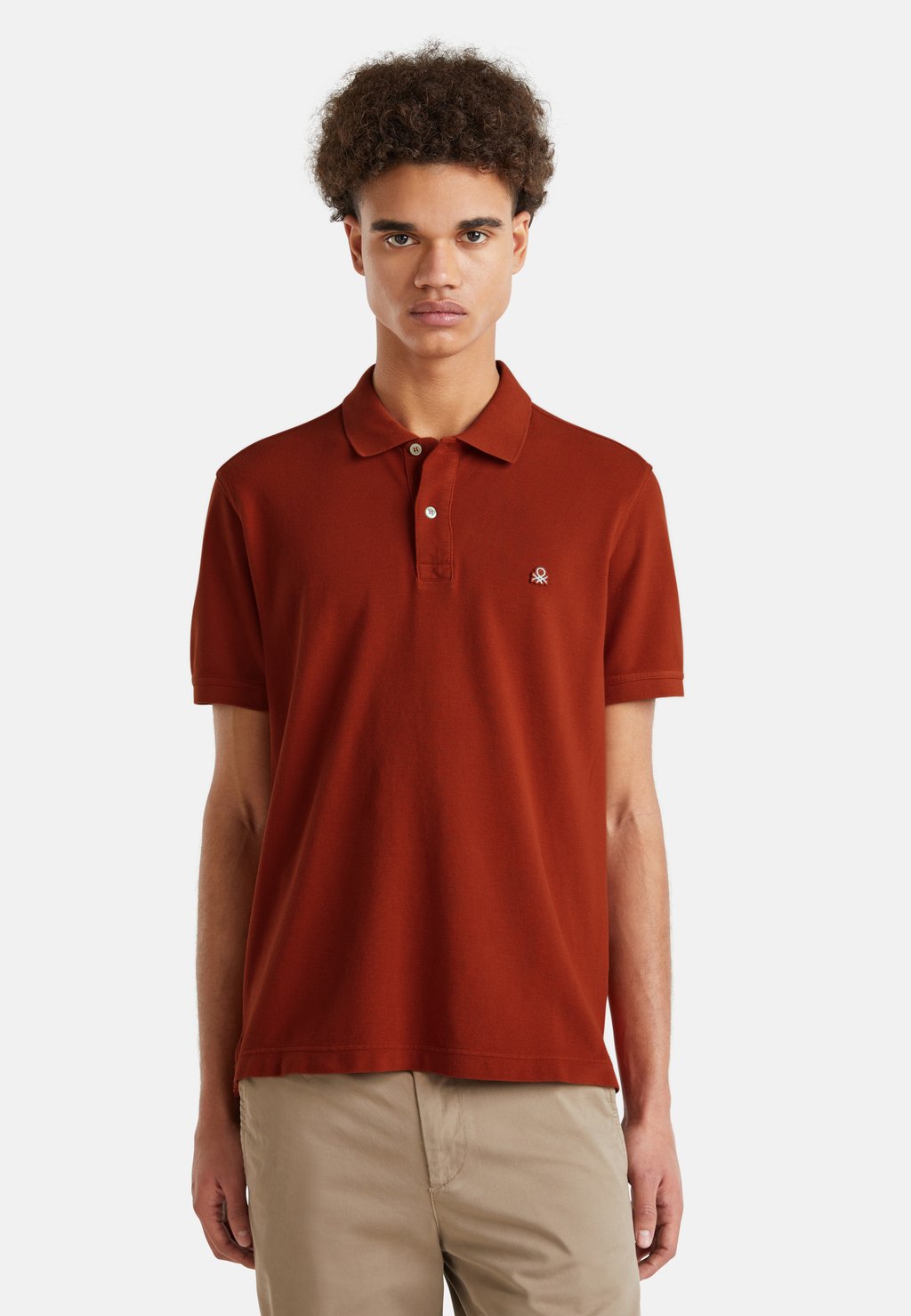 

Рубашка поло REGULAR FIT United Colors of Benetton, красный