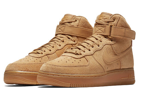 Кроссовки air force 1 high se Nike, золотой — фото 3