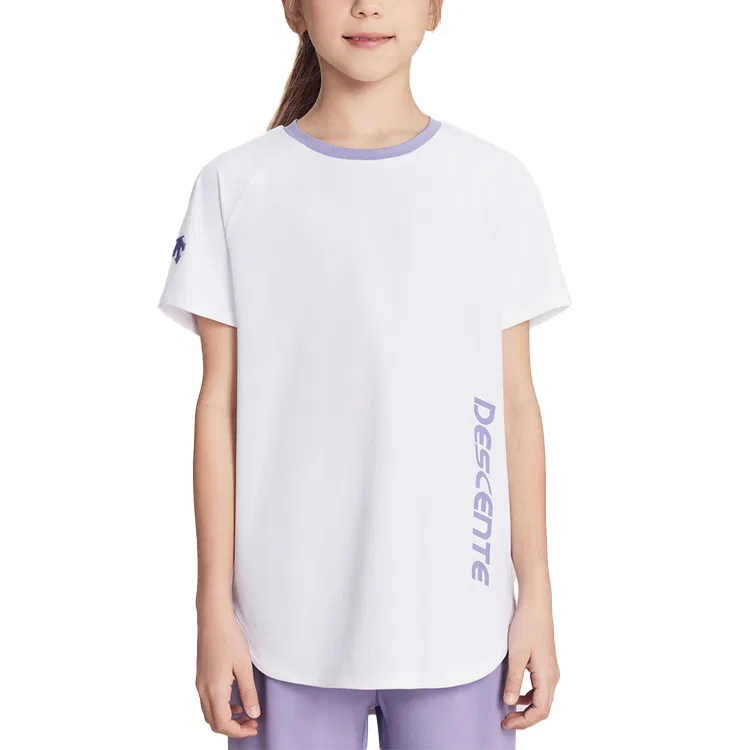 Футболка тренировочная SS25 Teenagers DESCENTE, White